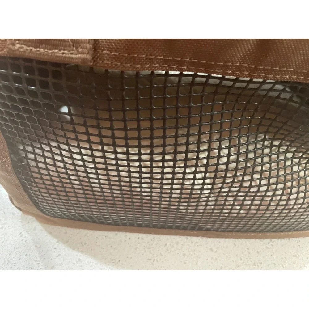 Mud River Dog Products Gear Bag Unisex Brown Ventilated Mesh Hunting Tote